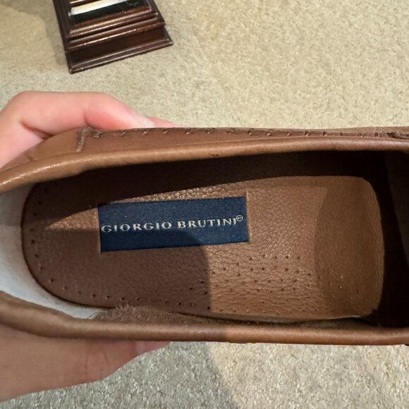 Men's Giorgio Brutini Handcrafted Loafers Size 10.5 - Picture 4 of 16